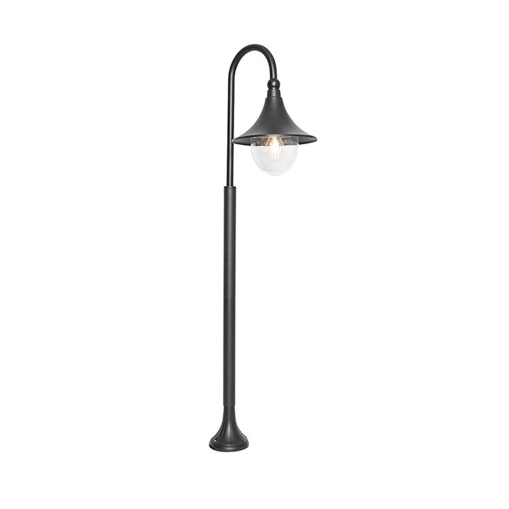 Klasični spoljni fenjer crni 125 cm IP44 - Dafne