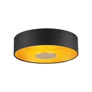 Moderna-griestu-lampa-melns-samts-ar-LED-3-pakāpju-regulējamu-spilgtumu---Bredow
