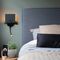 Smart wandlamp zwart met USB en flexarm incl. Wifi G9 - Flero