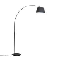 Smart-moderna-lampada-ad-arco-nera-incl.-Wifi-A60---Arc-Basic
