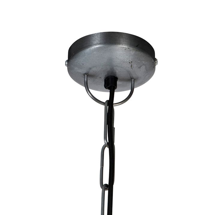 Průmyslové závěsné svítidlo šedé 40 cm - Samia Sabo