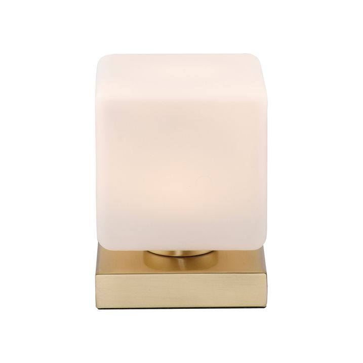Tafellamp messing incl. LED dimbaar met touch - Jano