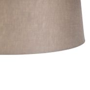 Tērauda-piekaramā-lampa-ar-smilšu-krāsas-lina-abažūru-35-cm---Blitz