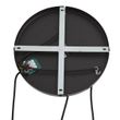 Candeeiro-de-suspensão-Art-Deco-preto-com-vidro-fumê-3-luzes-redondo---Busa