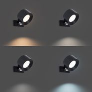 Lampada-moderna-da-parete-e-da-soffitto-nera-con-LED-ricaricabile---Bright