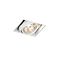 Spot encastré blanc GU10 AR70 sans bordure - Oneon