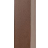 Moderné-vonkajšie-lampy-na-stĺp-hrdzavohnedá-80-cm---Malios
