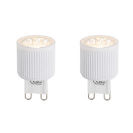 Sada 2ks G9 24mm stmievateľných LED žiaroviek 3W 300lm 2700K