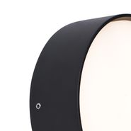 Moderne-Aussenwandleuchte-schwarz-inkl.-LED-IP65---Dop