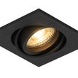 Moderne-inbouwspot-zwart-verstelbaar---Club