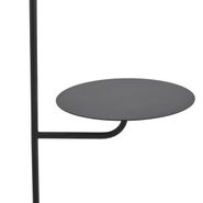 Moderne-vloerlamp-zwart-met-ronde-tafel---Ostrich