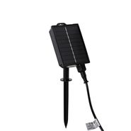 Lámpara-de-pie-de-exterior-negra-con-LED-recargable-y-solar---Barry