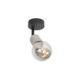 Faretto-industriale-nero-con-cemento---Pedra