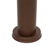 Stožiar-vonkajšieho-svietidla-hrdzavohnedý-s-opálom-45-cm-IP44---Rox