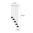 Candeeiro-de-suspensão-industrial-bronze-com-madeira-5-luzes---Haicha