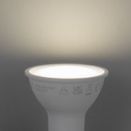 Smart-GU10-50mm-Dimmbar-LED-Birne-Opal-7W-630lm-4000K