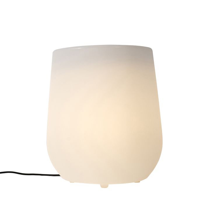 Pametna zunanja talna svetilka cvetlični lonec bela IP44 s WiFi A60 - Flowerpot