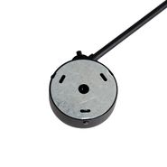 Wandlamp-zwart-met-rotan-kap-50-cm-verstelbaar---Blitz