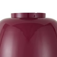 Retro-stropní-lampa-červená-s-bílým-vnitřkem-vč.-LED-3-stupňově-stmívatelná---Vera