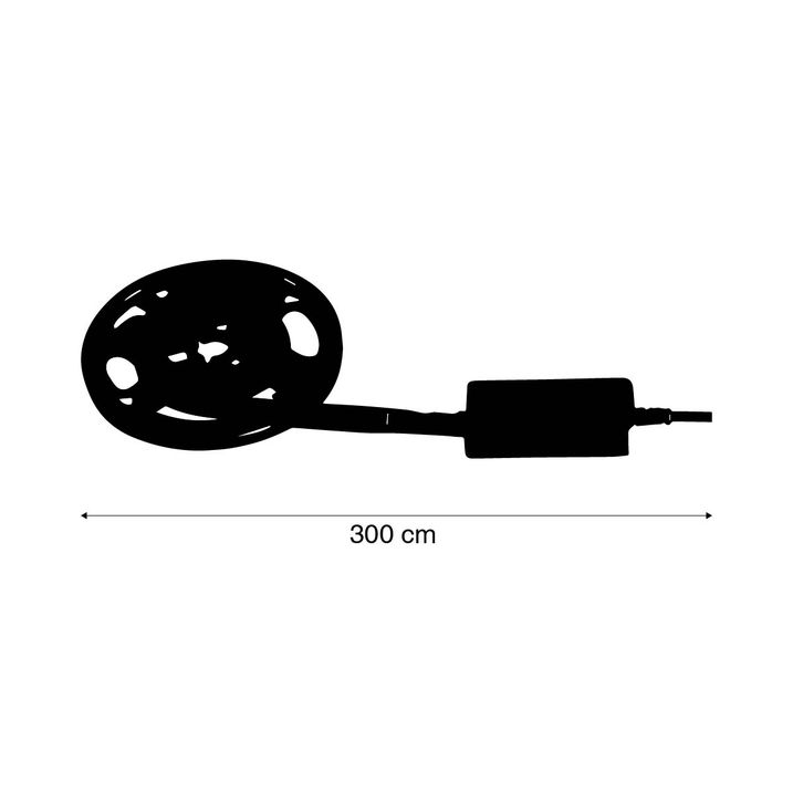 Smart LED-remsa RGB 3 meter 5W