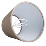 Linen-Clip-On-Lampshade-Taupe-Round-Angled-12/8/11