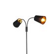 Moderne-vloerlamp-zwart-2-lichts---Carmen