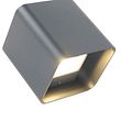 Moderna-sienas-lampa-tumši-pelēka-ar-LED-IP54-kvadrātveida---Evi