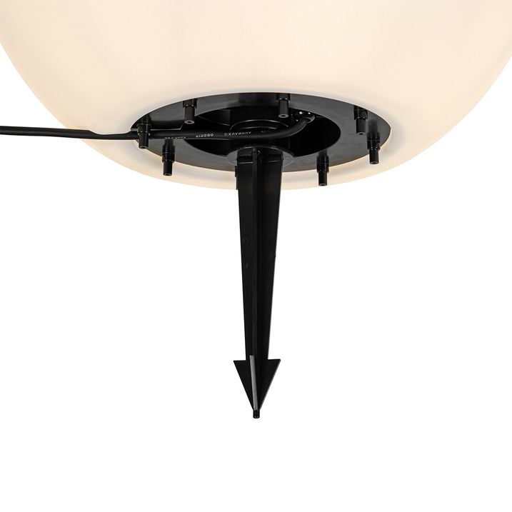 Moderna spoljna lampa bela 45 cm IP65 - Nura