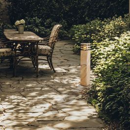 Lampadaire d'extérieur moderne en grès 70 cm - Grumpy