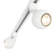 Sistema-de-calhas-inteligente-monofásico-incl.-5-GU10-Wi-Fi-branco---Gissi