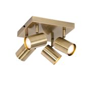 Plafoniera-modernă-bronz-cu-4-lumini-reglabile-dreptunghiulară---Jeana