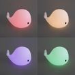 Pöytävalaisin-valkoinen-30cm-sis.-LED-himmennettävä-IP54-ladattava---Baby-Whale