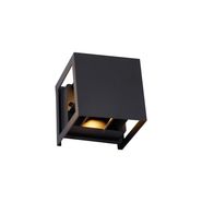 Moderne-Wandleuchte-Schwarz-Inkl.-LED-IP44---Edwin-Quadro