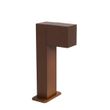 Industriel-udendørs-stolpelampe-rustbrun-30-cm-IP44---Baleno