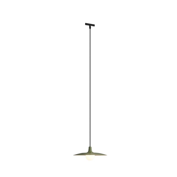 Retro hanglamp groen voor railsysteem 1-fase - Slimline Panzi
