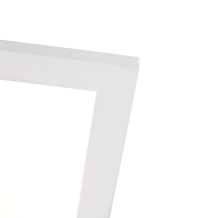 Taklampe hvit 40 cm inkl. LED 4-trinns dimmbar - Liv