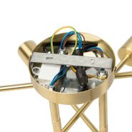 Smarte-Art-Deco-Deckenleuchte-Messing-inkl.-6-WiFi-G95---Sydney
