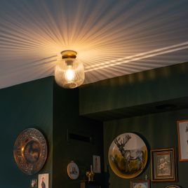 Plafón Art Deco latón - Karel