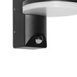 Vonkajšia-nástenná-lampa-čierna-vrátane-LED-IP54-senzor-pohybu---Esmee