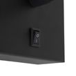Candeeiro-de-parede-moderno-flexível-preto-LED---Flex