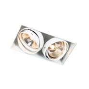 Set-od-6-ugradnih-reflektora-bijeli-GU10-AR111-bez-okvira-2-svjetla---Oneon