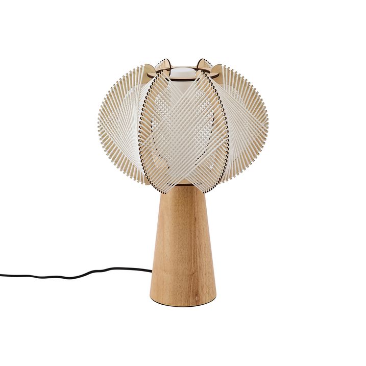 Japandi tafellamp beige 45cm - Gertie