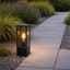 Āra-stāvlampa-melna-ar-dūmu-40-cm-IP44---Charlois