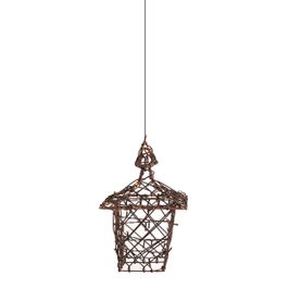 Lámpara-colgante-de-Navidad-de-ratán-marrón-con-LED-IP44---Faro