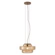 Lampă-suspendată-retro-bronz-închis-cu-sticlă-chihlimbarie---Barb