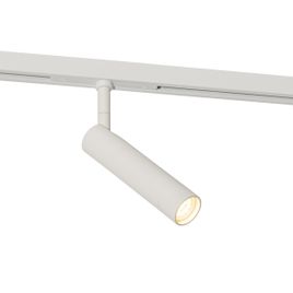 Moderner weißer Strahler für 1-phasiges Schienensystem - Slimline Uzzy