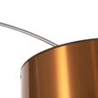 Oblouková-lampa-s ocelovým-stínítkem-měděné-barvy-50-cm---XXL