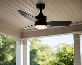 Ventilatoren met licht die je huis laten stralen