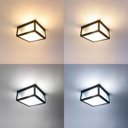 Inteligentna-lampa-sufitowa-zewnętrzna-czarna-z-żebrowanym-szkłem-z-WiFi-A60---Charlois