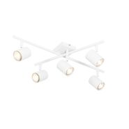 Modern-Ceiling-Light-White-5-Light-Adjustable-Square---Jeana